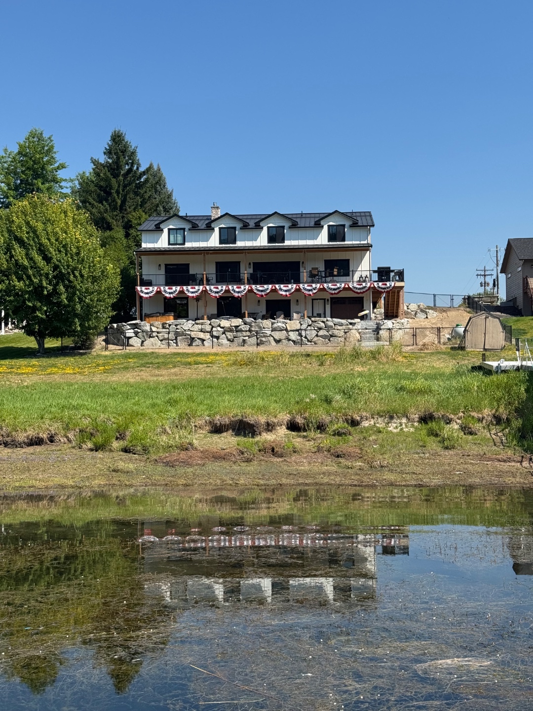 Newport River House — view from the river