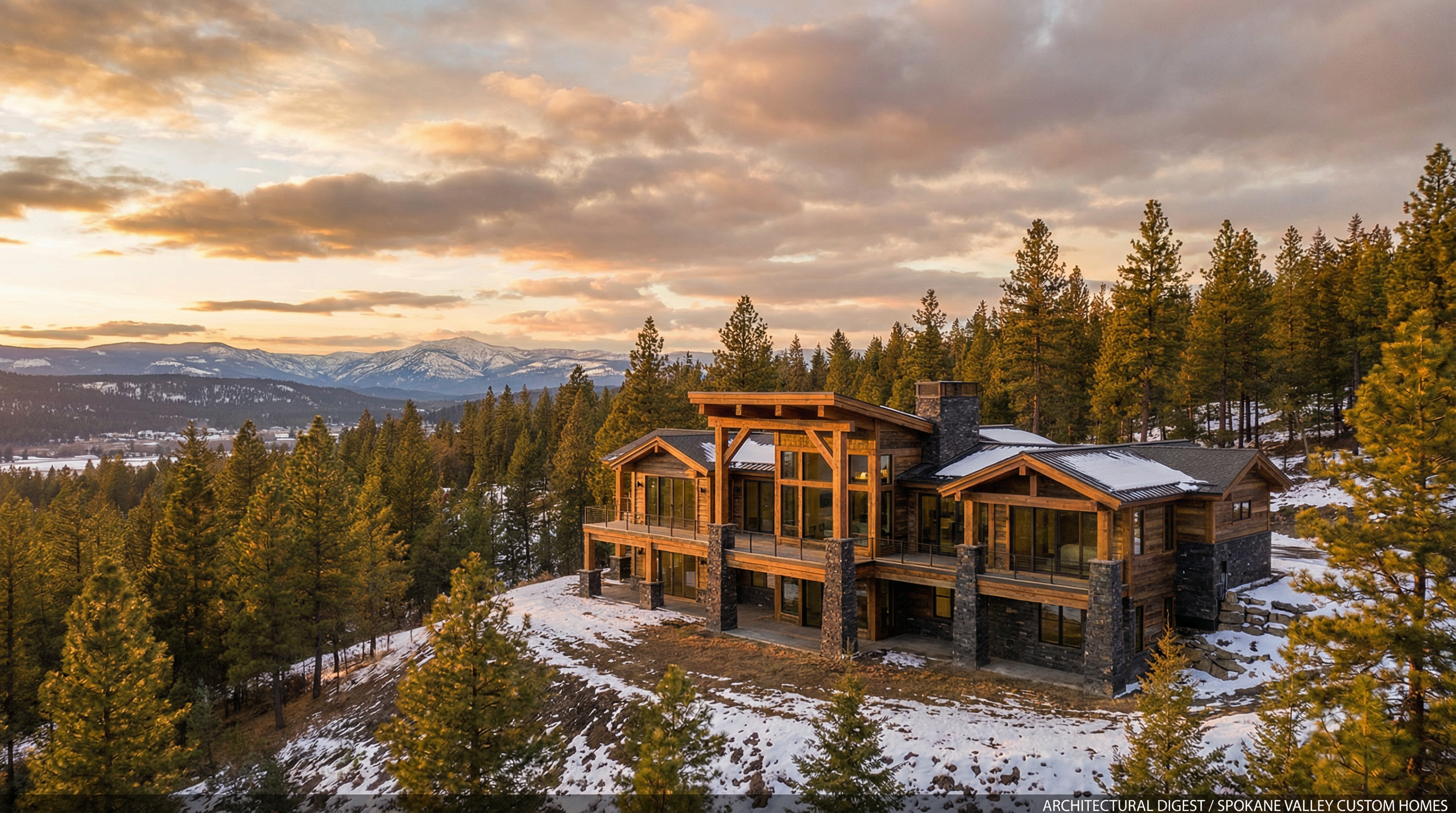 Luxury custom home in Spokane Valley, Washington